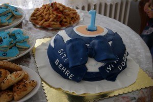Siti Behre'mizin yaş pastası